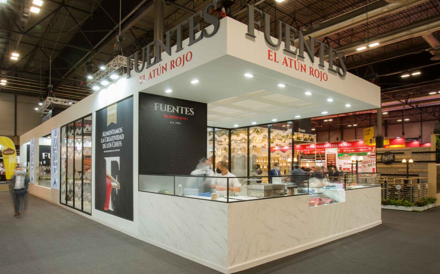 Stand de Fuentes en Salon Gourmets 21