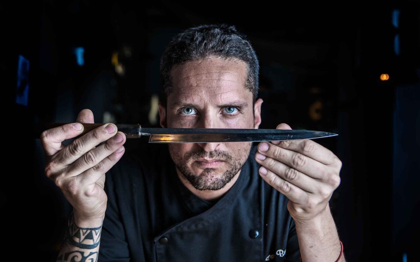 Chef Davide Bersán, de Katana Restaurante