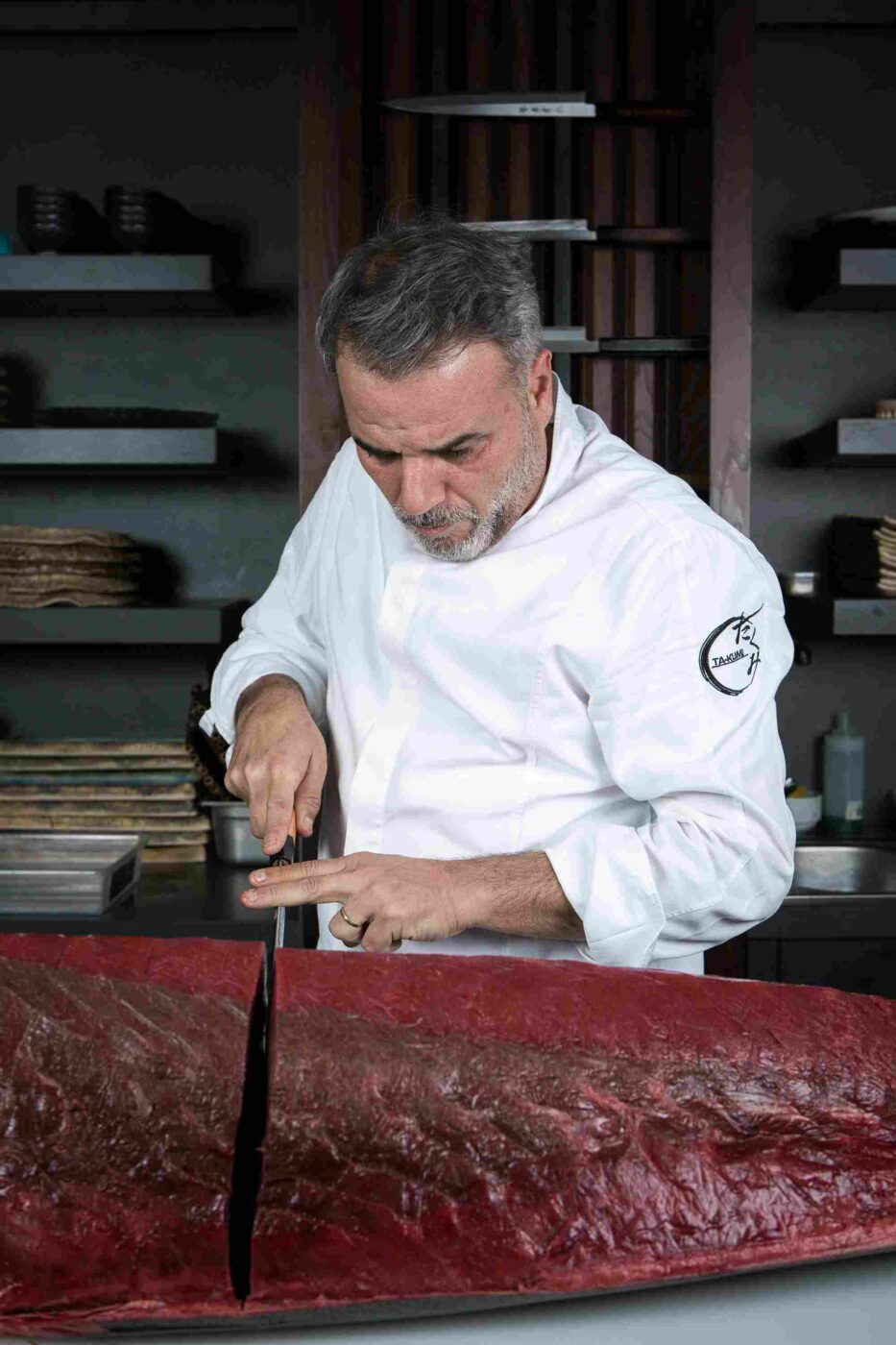 Álvaro Arbeloa, chef de Ta-Kumi