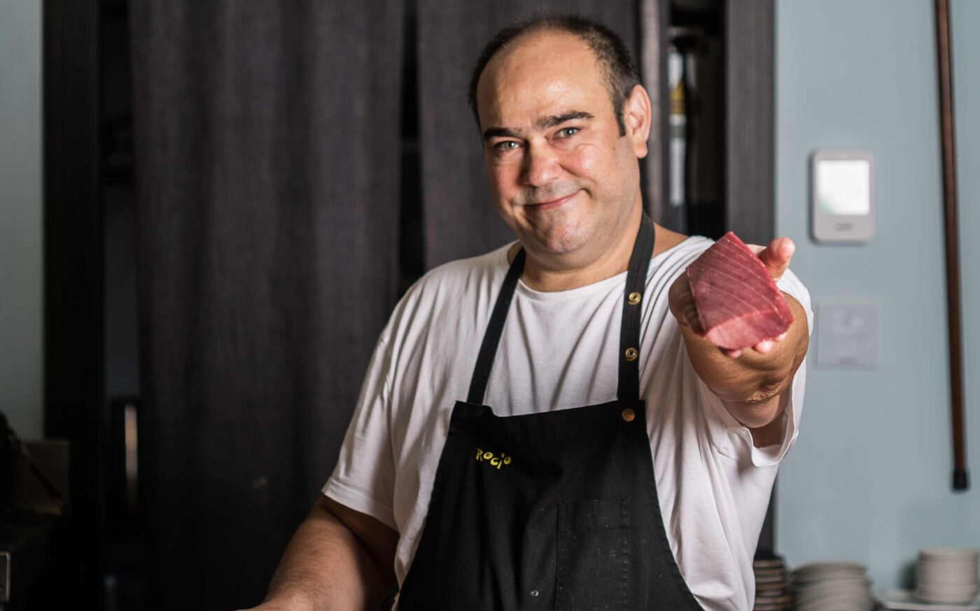 Juan Bautista, chef de Rocío Tapas y Sushi